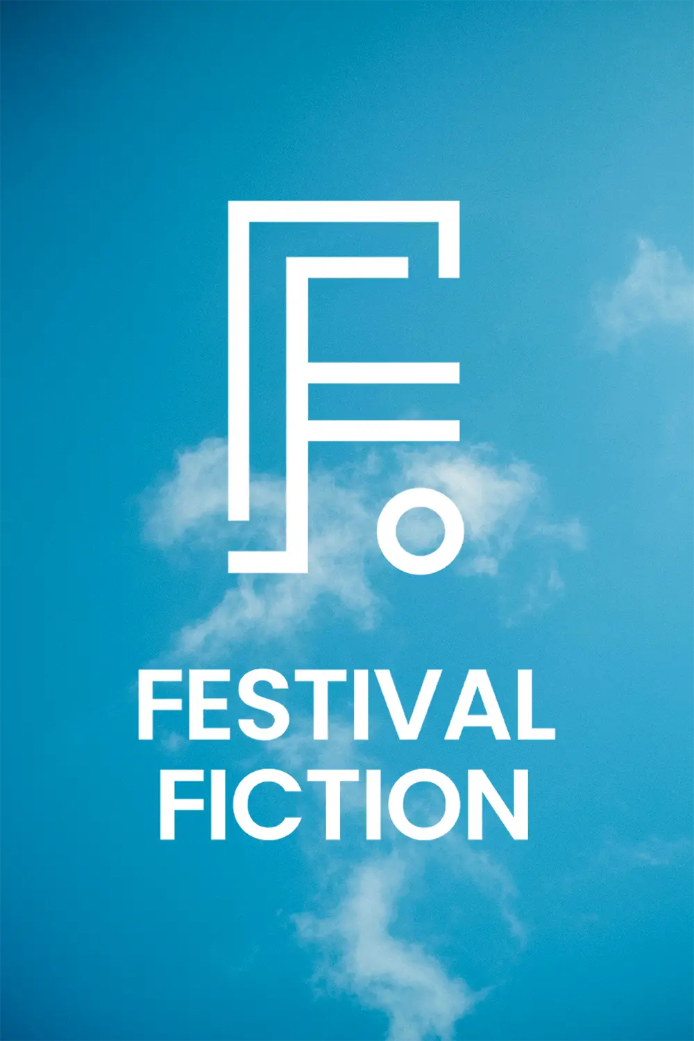 Logo Festival de la Fiction sur fond de ciel bleu